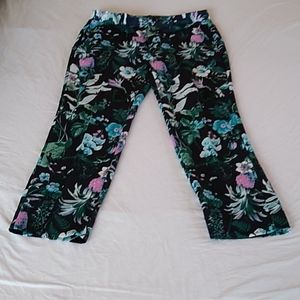 Floral Dress Pants (Size 6)